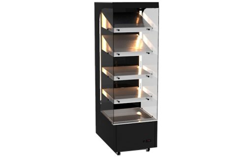 Food warmer shelves