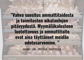 Caffitella leipomomyymälä asiakastarina