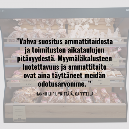 Caffitella leipomomyymälä asiakastarina