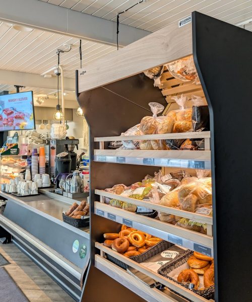 Heinosen Leipomo leipähylly SMK Bakery