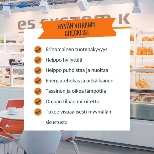 Hyvän vitriinin checklist Hyvän vitriinin checklist