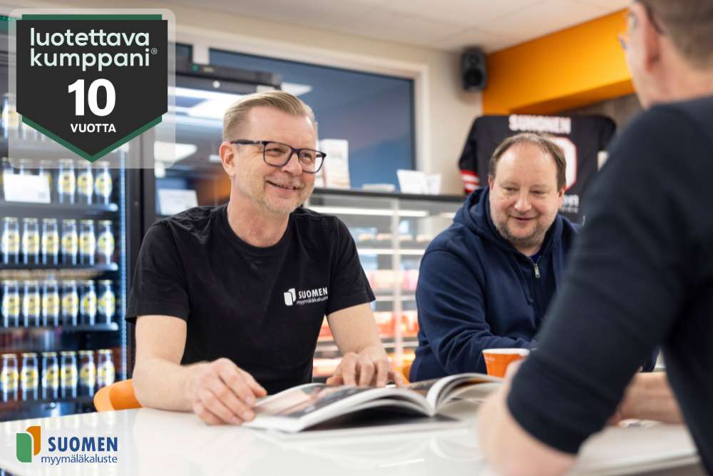 Suomen myymäläkaluste on Luotettava Kumppani®