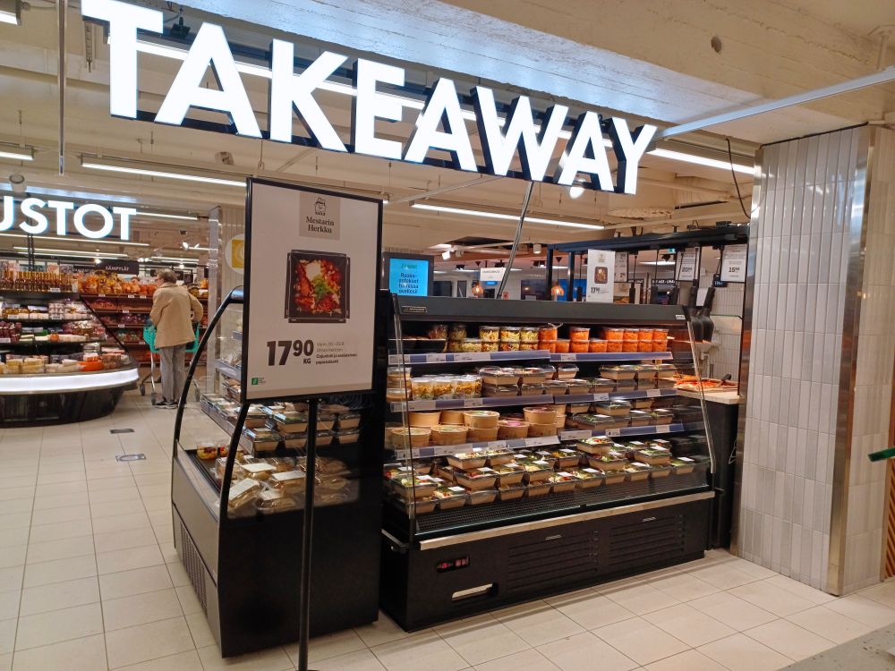 Take away -alue Mestarin Herkussa